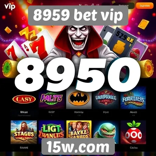Variedade de jogos disponíveis no 8959 bet vip